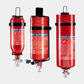 AUTOMATIC FIRE EXTINGUISHERS - ABC POWDER
