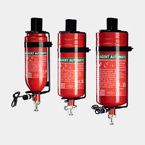 AUTOMATIC FIRE EXTINGUISHERS - CLEAN AGENT